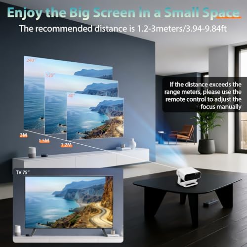 Smart 1080p Movie Projector