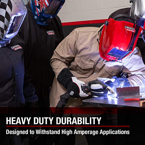 Lincoln Electric Dynamig Hd Professional Mig Welding Gloves | Comfort & Heat Resistance | Medium | K3806-M #TOP3