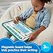 Fisher-Price Preschool Learning Toy Alpha Slide Writer Magnetic Drawing & Writing Tablet with Letter Tracing Tiles for Kids Ages 3+ Years