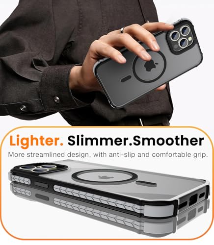 Coque iPhone 13 Pro Max noire anti-rayures : finis les chocs et traces - 6