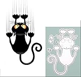 Halloween Black Cat Metal Die Cuts Cutting Dies, Halloween Black Cat Paper Cards Cutting Dies Cut Stencils for DIY Embossing Card Making Book Tags Decorative Paper Dies Scrapbooking