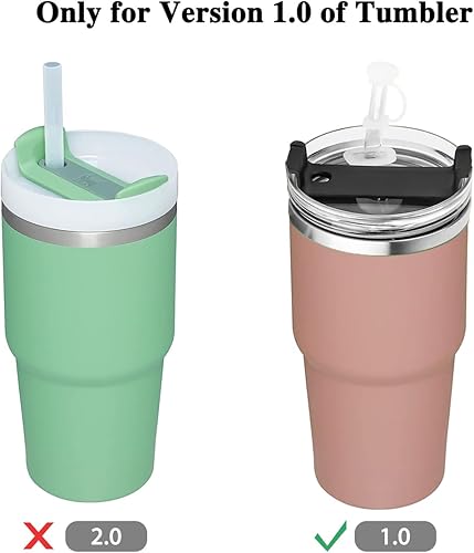 Miniatura 4 de Juego de 6 tapones de silicona a prueba de derrames, tazas a prueba de fugas, kit de sellado de silicona compatible con 1.0 30/40 oz para accesorios