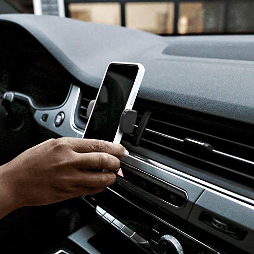 Tech Candy PDA Dash Accessory Phone Cradle Phone Mount for Car - Dark Slate/Platinum/Logo