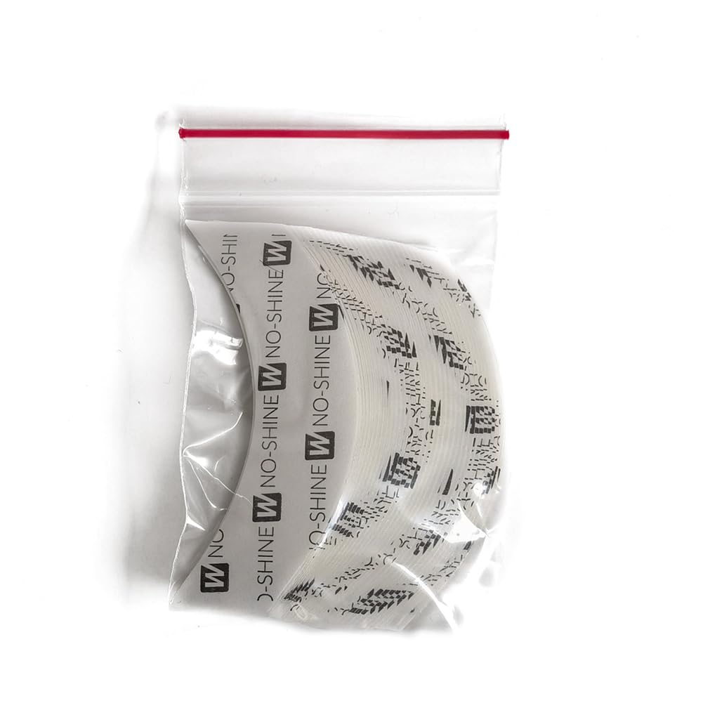 AIRAO No Shine Bonding Toupee Hairpiece Hair Extensions Hair System Tape Adhesive Glue Strips Wig Tape Double Sided Shape CC Contour 36 Pieces Per Bag