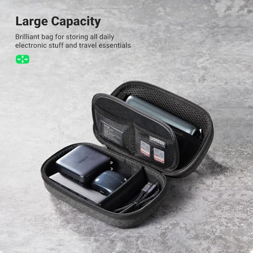 UGREEN Estojo De Viagem Para Eletrônicos Preto