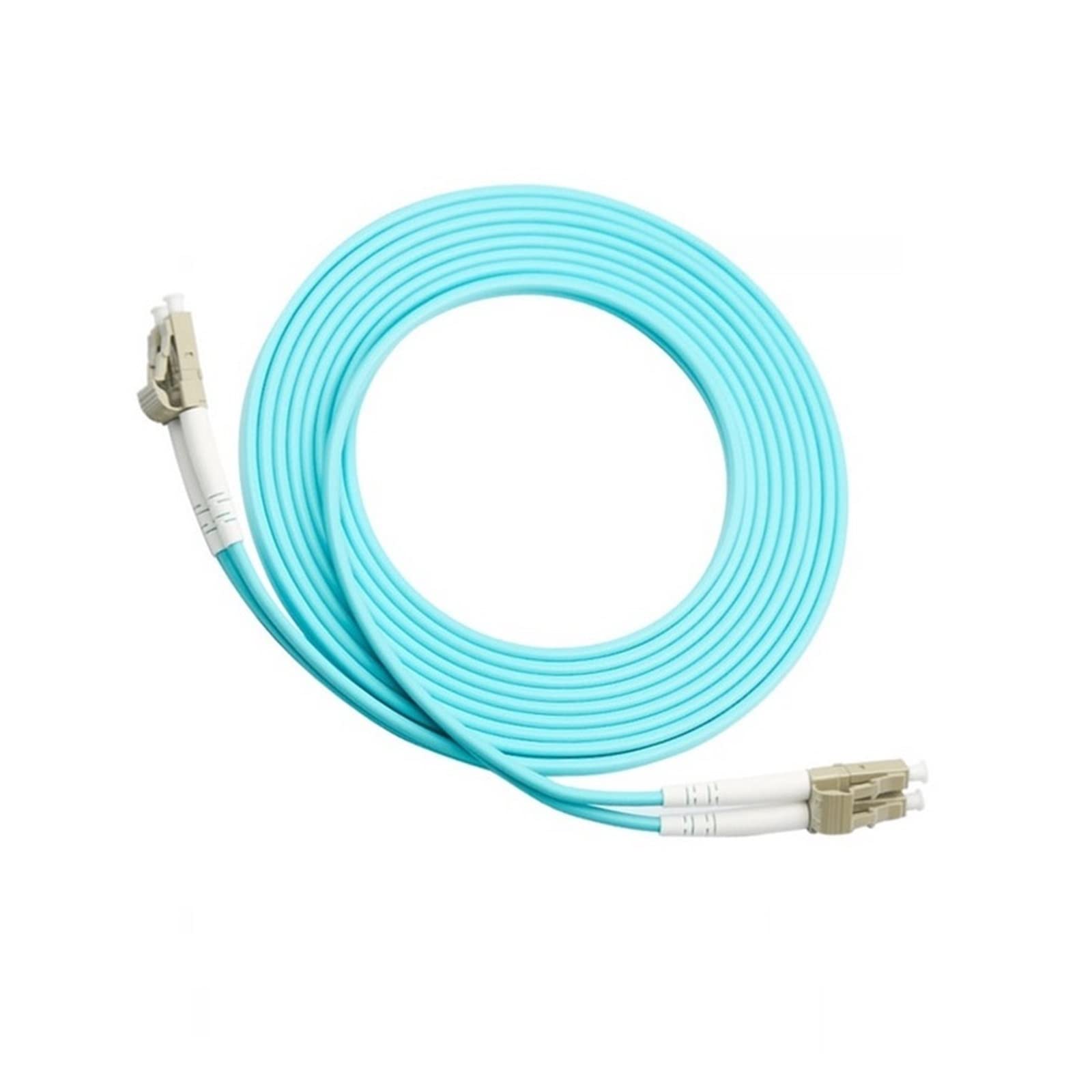 10 pièces 3M professionnel LC/UPC-LC/UPC Duplex 3.0mm multimode OM3 veste cordon de raccordement à fibres optiques