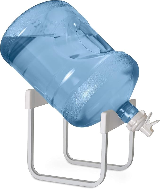 Portable Gallon Water Bottle Holder Stand | Space Saving Water Can Dispenser Rack with Strong & Stable Support | Ideal Water Storage Solution for Home, Office, Pantry & Shop-image-19