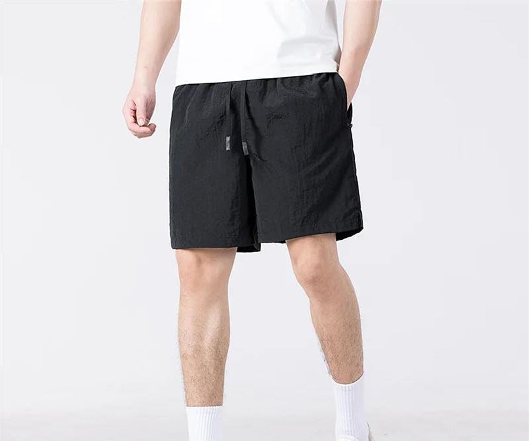 Men's Outdoor Utility Cargo Shorts Quick Dry Hiking Camping Multi-Pocket Elastic Waist Summer Shorts