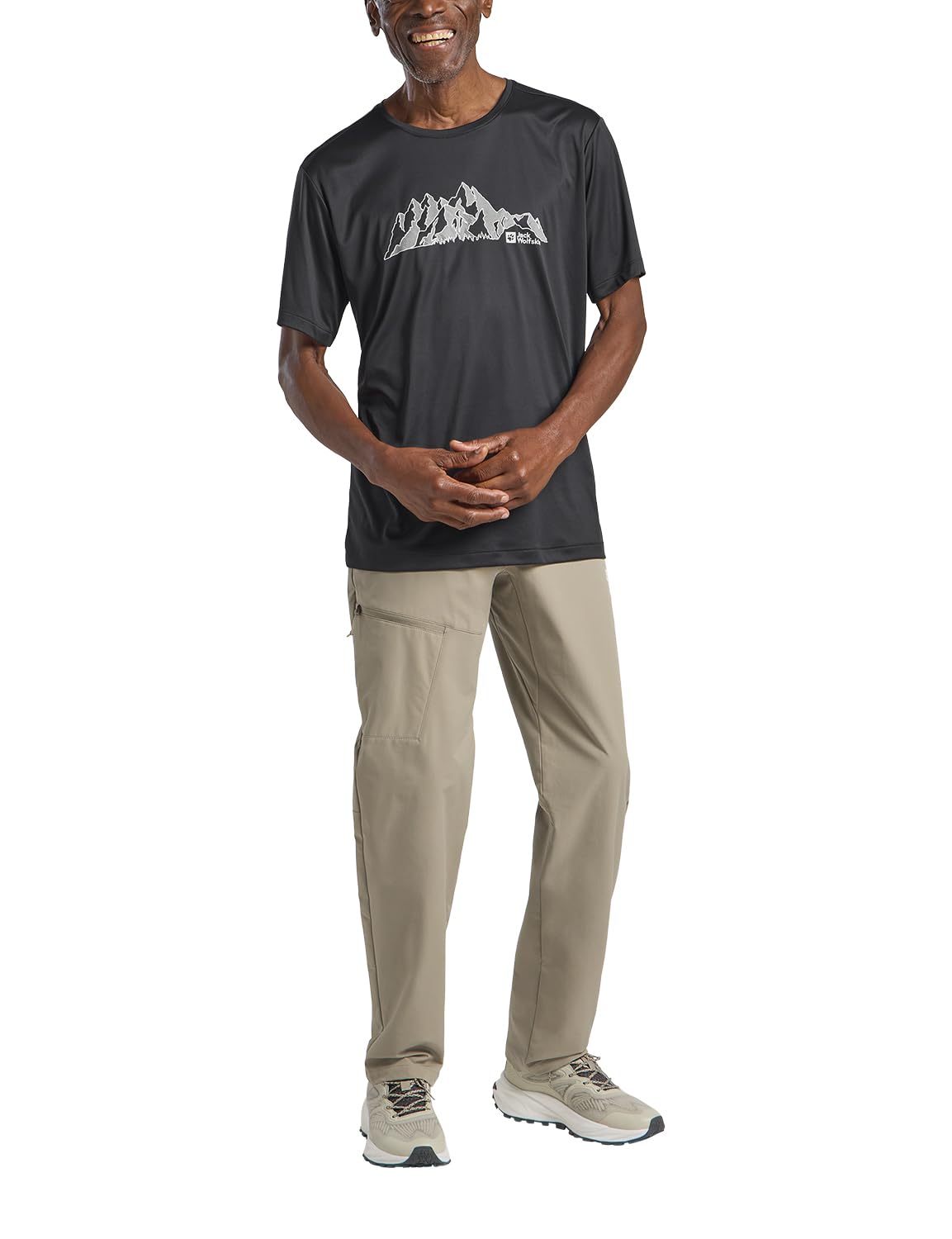 Jack Wolfskin Peak Graphic T M T-shirt męski (1 opakowanie)