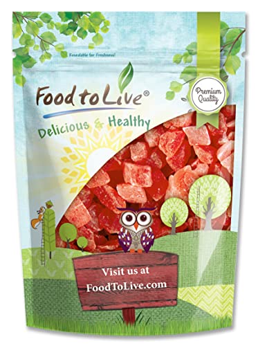 Food To Live Dried Diced Papaya, 8 Ounces Kosher cover