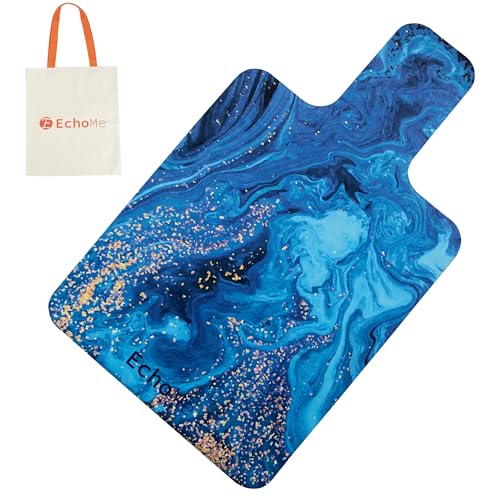 Echome Pilates Reformer Mat, Pilates Mat for Reformer (Mystic Blue)