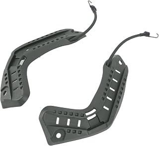 Trilho Lateral de Capacete, ABS Resistente ARC Trilho de Montagem de Capacete Leve Com Parafusos de Montagem para Atividades Ao Ar Livre