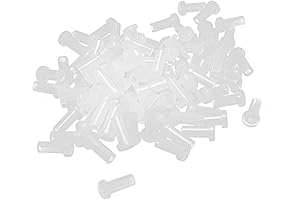 Fiber Optic LC1.25 Dust Caps: Protecting Cable Connections (100-Pack)