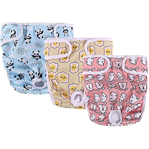 vsshe Reusable Dog Diapers Pack Cover