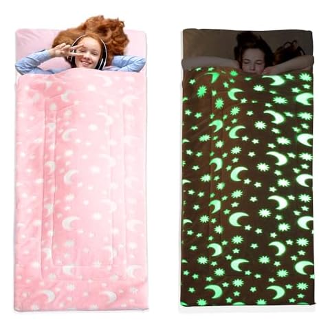 HOMBYS Glow in the Dark Sleeping Bag Cover