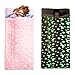 HOMBYS Glow in the Dark Sleeping Bags for 10~12 Years Old Kids, 84