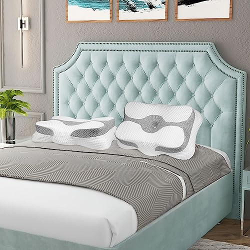 Ergonomisches Kopfkissen Nackenkissen Memory Foam Seitenschläferkissen Nackenstützkissen...