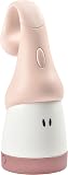 Béaba - Night Light for Baby and Kid - Rechargeable - Cordless & Portable - Soft Light - Ergonomic: Hooks onto Handles and Crib Bars - 90hrs Battery life - Turns into a Torch - Pink - 1