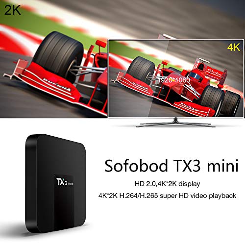 TX3 Mini+ Android 11.0 Upgraded Smart TV Box Android streaming mediaspeler/4K tv-box met Amlogic S905W2 Quad-Core chipset, 64-bits 2 GB / 16 GB, WiFi, 4K HD, H.265 - Afbeelding 4