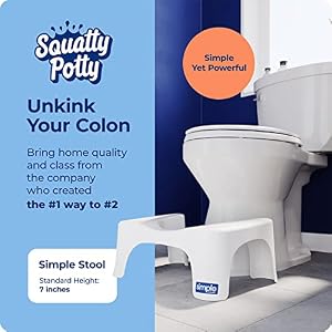 Squatty Potty Simple Curve Toilet Stool. Squatty Potty Simple Curve Toilet Stool