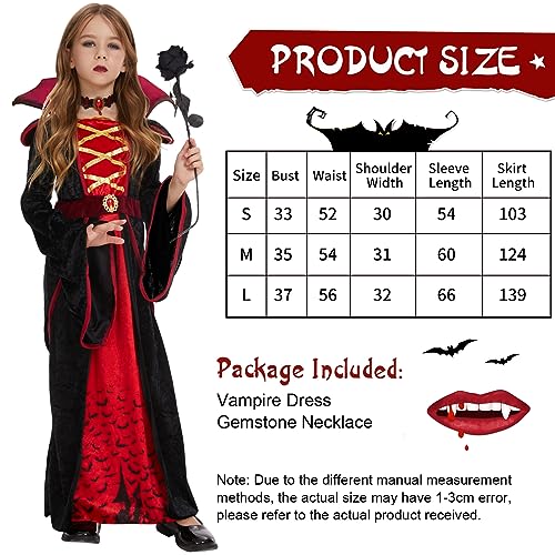 Rubies Costume Vampirella Per Bambina – Vestito E Gonna, Multicolore, S8514, Ideale Per Halloween - 3