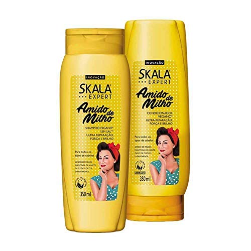 Kit Skala Shampoo 350ml+condicionador 350ml Amido De Milho
