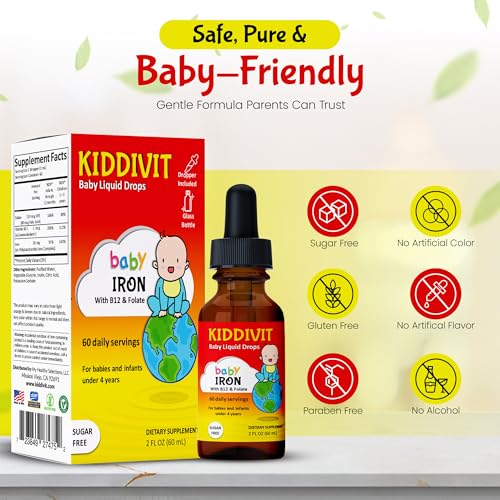 Kiddivit Baby Iron Liquid Drops