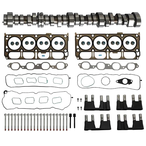 AFM DOD Disable Camshaft Lifter Kit & Head Gasket Set Fit for GM Chevrolet L83 Silverado Suburban Express 2014-2021 5.3L Engine 12619823 HS26744PT ES5438