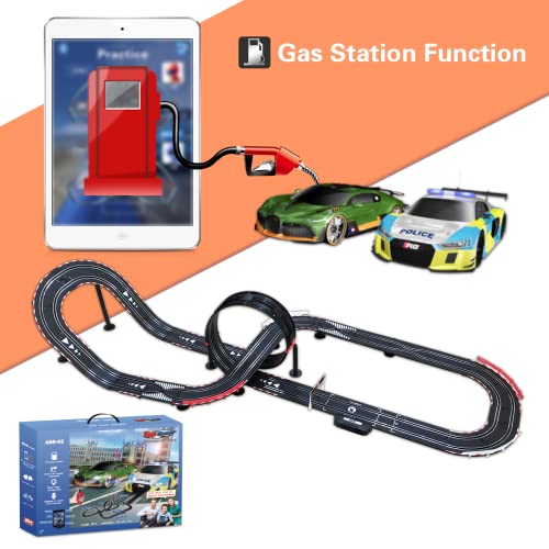 Agm Mastech Slot Car Set With Racing Assistant App No.asr-02 1:43 Scale #TOP1