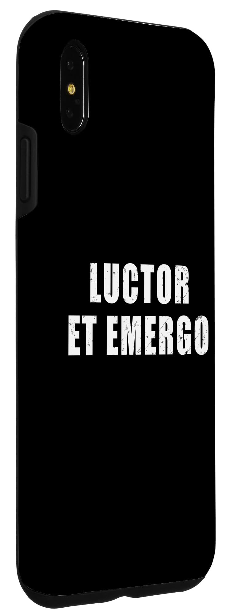 Amazon.co.jp: Luctor Et Emergo - ラテン語で「I Struggle And Emerge」の意味 スマホケース  iPhone XS Max 用 : 家電＆カメラ