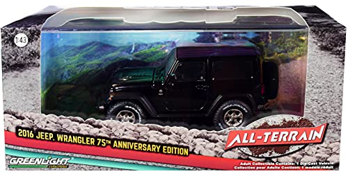 2016 Wrangler Edición Aniversario 1/43 Modelo Diecast miniatura 3