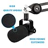 YOUSHARES Rode PodMic Pop Filter - Mic Windscreen Foam Wind Cover for Rode PodMic Podcasting Microphone to Blocks Out Plosives (2 packs) #2