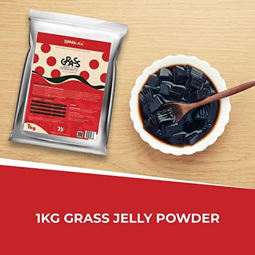 1kg Grass Jelly Powder Vegetarian Great as a Bubble Tea Topping