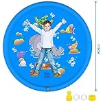 Splash Pad Sprinkler Esteira 170cm Piscina Inflável Infantil Brastoy 24 51vbvitXZFS. SL500 . SS150
