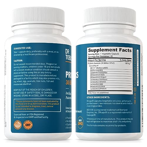 Dr. Tobias Colon 14 Day Cleanse and Probiotics 30 Billion - Temporary Colon Cleanse and Ongoing Gut Flora Balance Support, Non-GMO