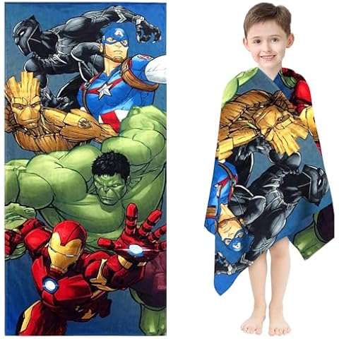 Serviette de Bain Super Héros Ubephant Cover