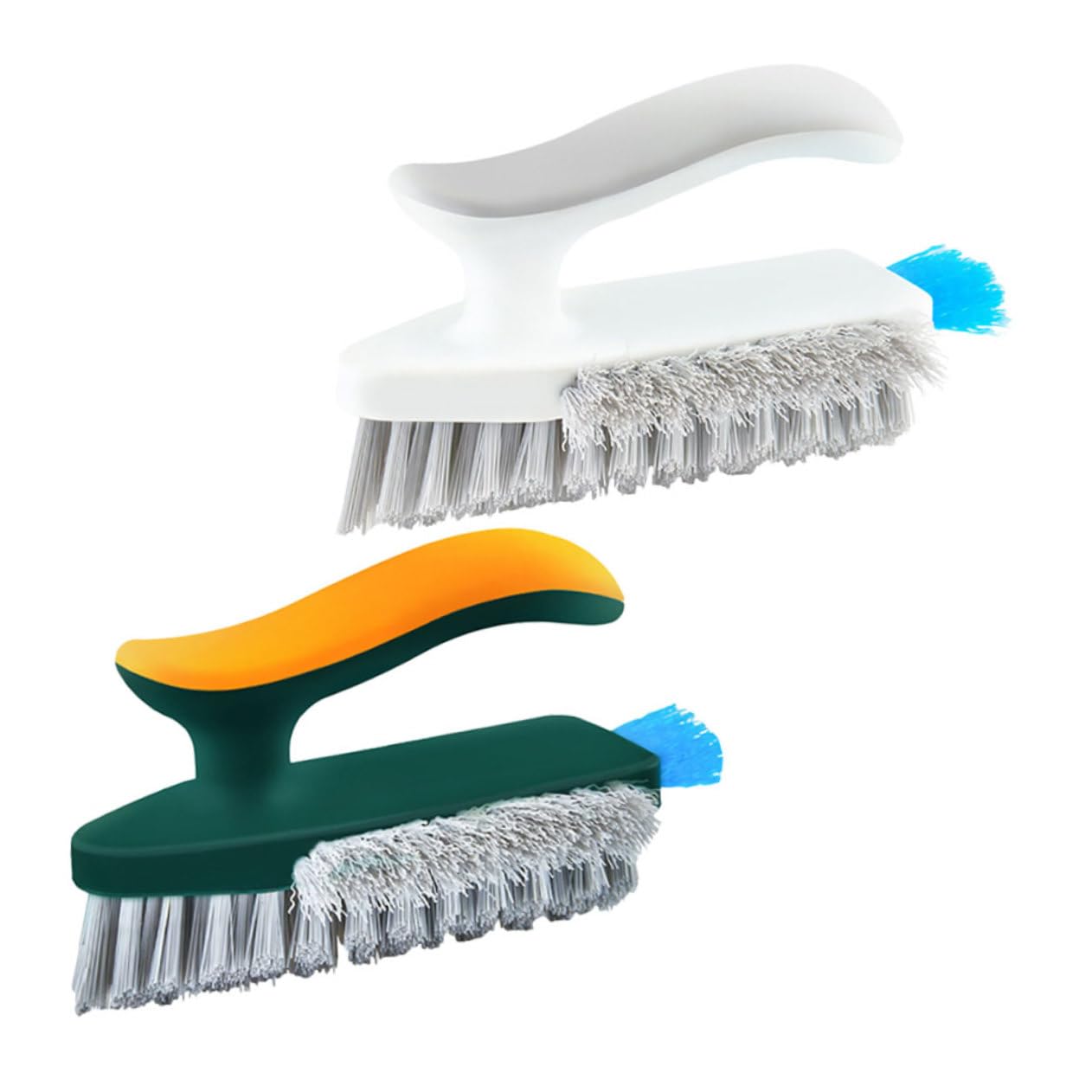 TOPBATHY 10piezas Cepillo De Limpieza Multifuncional para Juntas y Rincones De Cepillos De Limpieza Reutilizables para Baños y Suelos Sin Esquinas Difíciles De