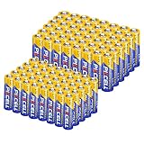 AA and AAA Batteries Combo Pack of 80, 40pcs Triple A Batteries 40pcs Double A Battery, Zinc Carbon