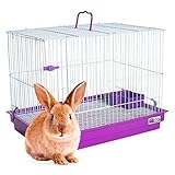 JEL PLAST GAIOLA PARA COELHO - LILÁS, GRANDE