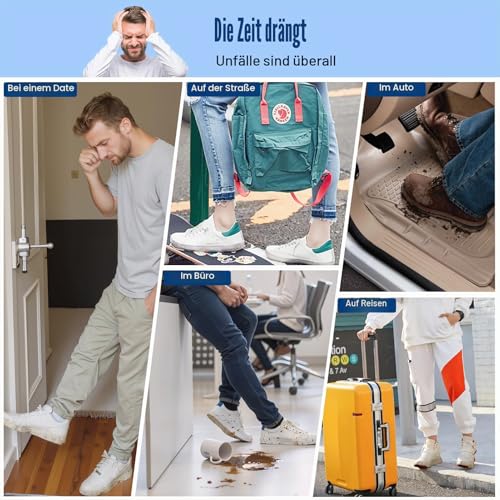Coklean Sneaker Reiniger (200ml Großvolumen) Cleaner mit integrierter Bürste für Sneaker und Schuhe Professionelle Reinigung für alle Materialien (außer empfindliche Softleder)