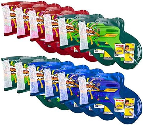 tacery Inflatable Firework Confetti Cannons | 12pcs Coloured Confetti Guns For Home Outdoor | Confetti Poppers As Party Celebrating Tool For Birthday Wedding, New Year