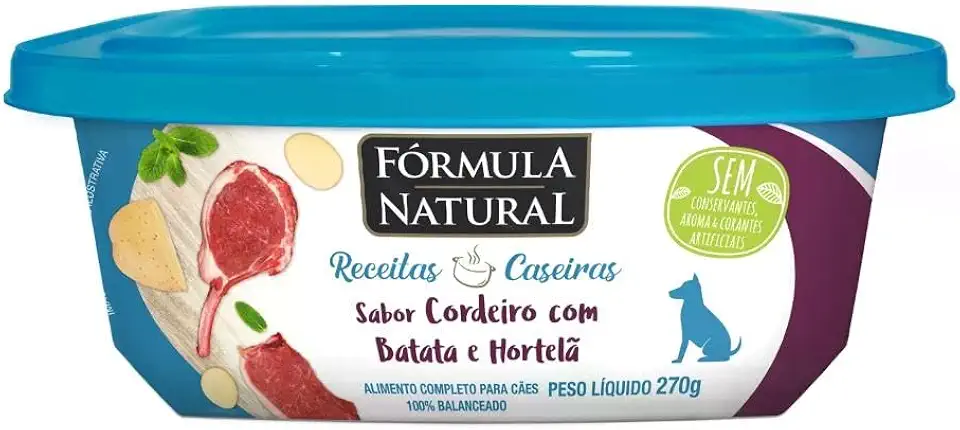 Fórmula Natural Ração Para Cães Cordeiro Com Batata 270G