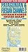 Patagonian & Fuegian Channels Waterproof Map: Chilean Fjords Cruise Chart - Cape Horn, Ushuaia, Magellan Strait
