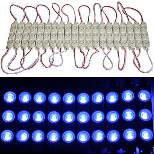 Module d'injection LED bleu 1,5W SMD IP65 kit éclairage publicitaire extérieur - 3