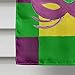 Caroline's Treasures 8162CHF Mardi Gras Blonde Mermad with Mask House Flag Large Porch Sleeve Pole Decorative Outside Yard Banner Artwork Wall Hanging, Polyester, House Size, Multicolor