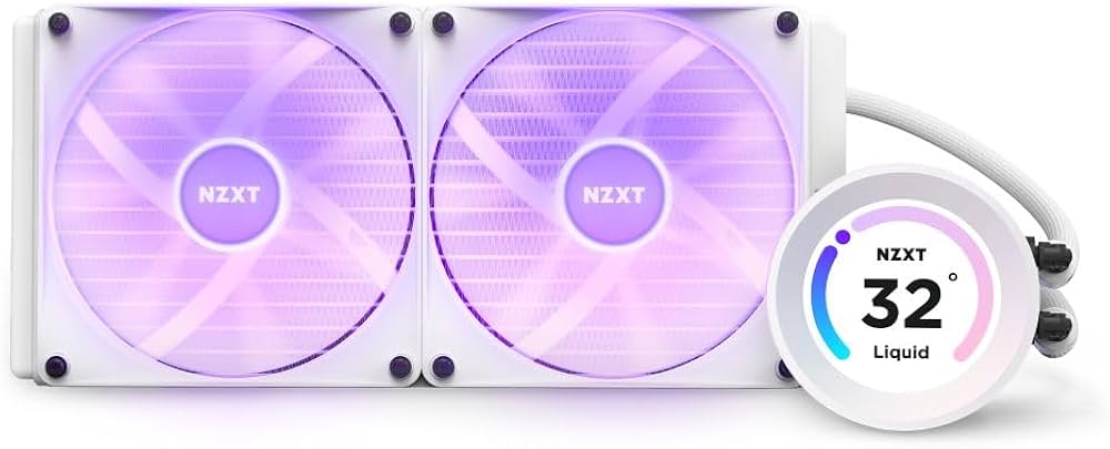 Amazon.co.jp: NZXT KRAKEN Elite RGB 280 White 簡易水冷CPU