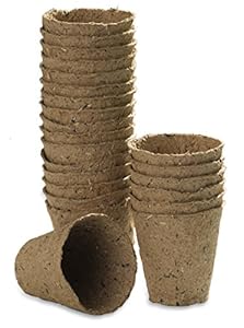 Windhager 24 Torf-Anzuchttöpfe 6 cm