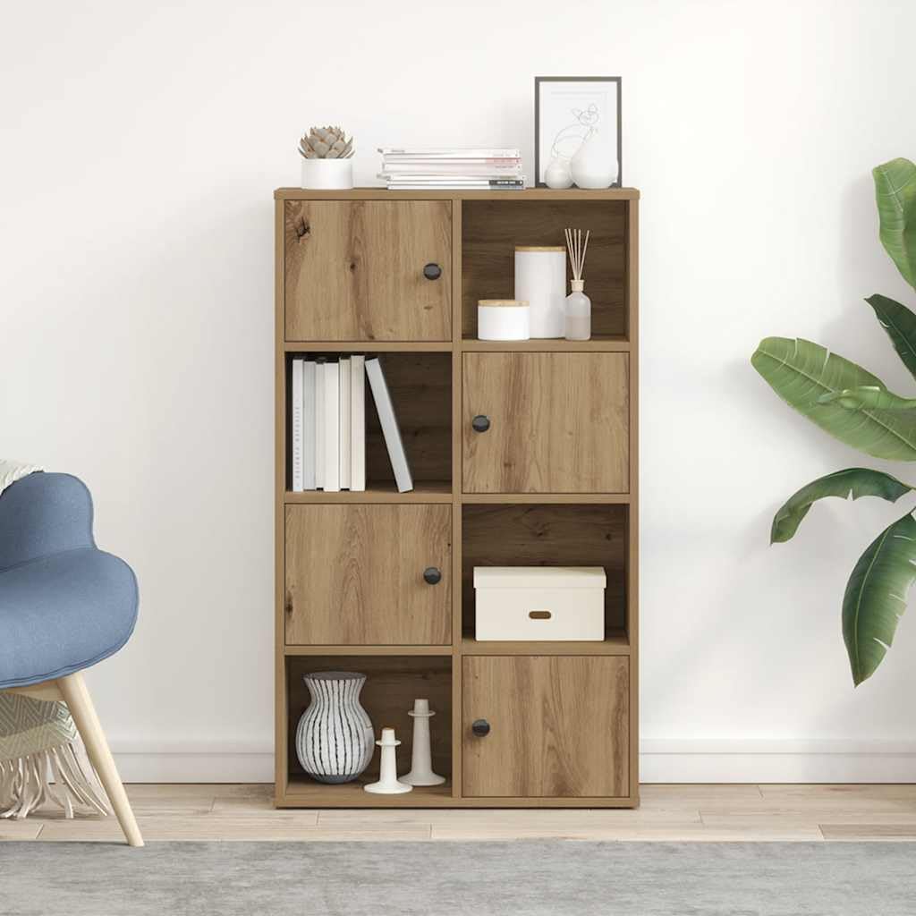 Generisch Bücherregal Artisan-Eiche 60x24x101,5 cm Holzwerkstoff,Möbel,Regalsysteme,Bücherregale Bücherschränke-860399