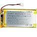 DC 3.7V 3000mAh 103665 Rechargeable Lithium Polymer Replacement Battery for DIY 3.7-5V Electronic Product, Mobile Energy Storage Power Supply