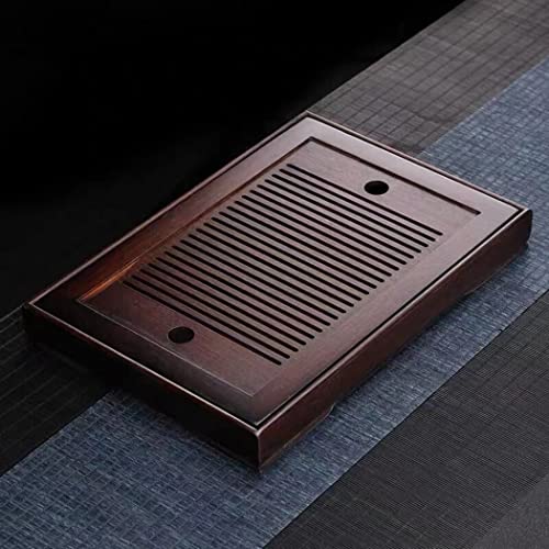 Chinesisches Gongfu Teetablett aus Bambus, 35,6 cm Cover